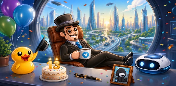 Telegram marks its 13th anniversary with new tools for chats, groups and digital gifts. Telegram marks its 13th anniversary with new tools for chats, groups and digital gifts.