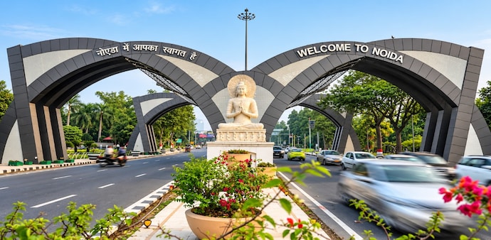 Noida is set to get a major commercial and cultural landmark near the Delhi-Noida border Noida is set to get a major commercial and cultural landmark near the Delhi-Noida border
