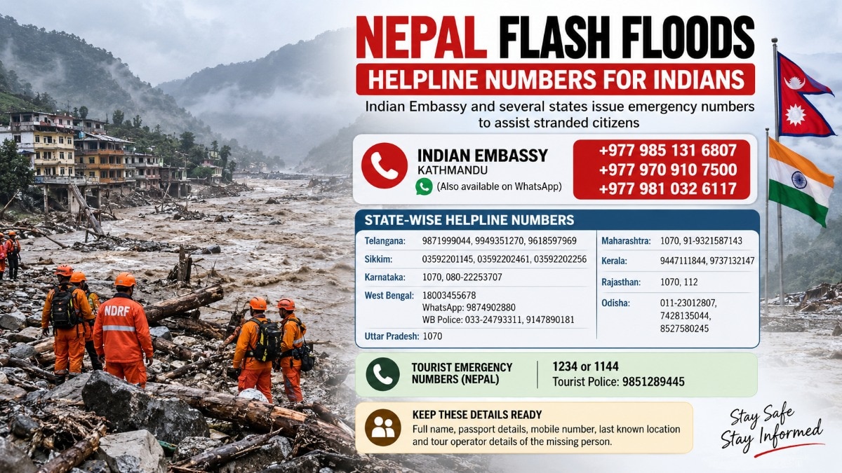 Indian Embassy in Kathmandu and several Indian states have activated helpline numbers to assist stranded citizens