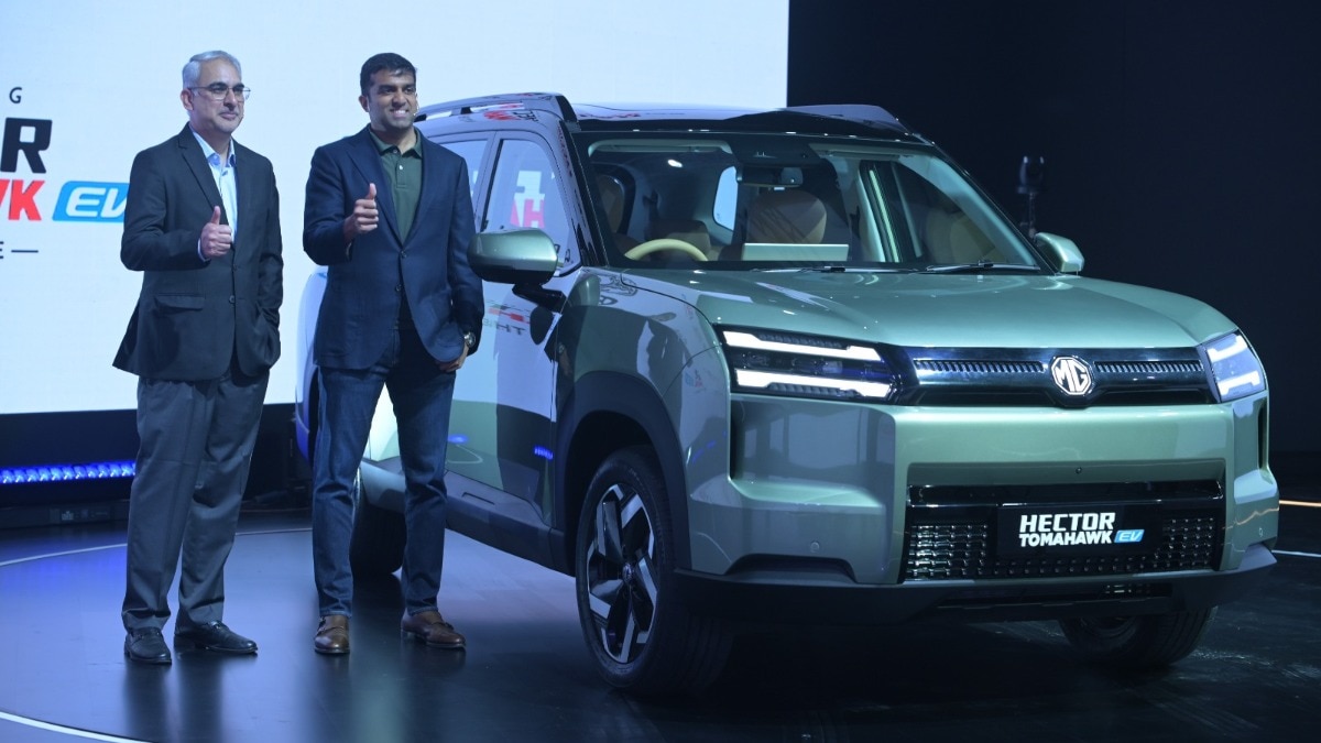 The Hector Tomahawk EV comes with 69.2 kWh battery pack and a claimed range of 517 km