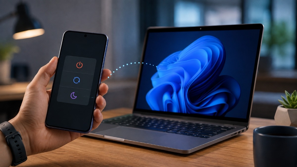 Microsoft Phone Link could let Android users remotely control Windows PC power options.