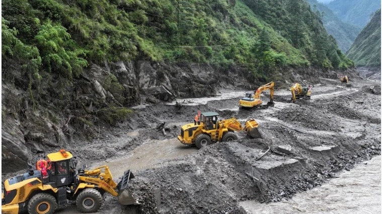 The flash floods struck the Nepal-China border region on August 26, destroying or damaging villages, roads, bridges and power infrastructure.