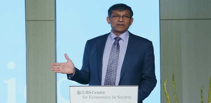 Raghuram Rajan said current financial conditions in the US do not appear sufficiently restrictive to bring inflation under control. Raghuram Rajan said current financial conditions in the US do not appear sufficiently restrictive to bring inflation under control.