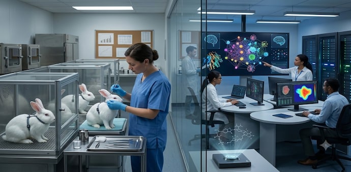 Researchers involved in the European projects acknowledge that completely eliminating animal testing is currently unrealistic. Researchers involved in the European projects acknowledge that completely eliminating animal testing is currently unrealistic.