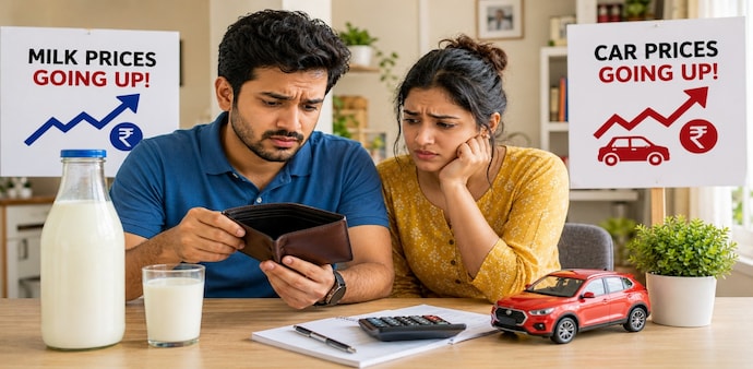 Milk prices in Mumbai have jumped, Tata and Hyundai have hiked car prices for the third time this year, and LPG customers who missed their e-KYC deadline could be in for a surprise. Milk prices in Mumbai have jumped, Tata and Hyundai have hiked car prices for the third time this year, and LPG customers who missed their e-KYC deadline could be in for a surprise.