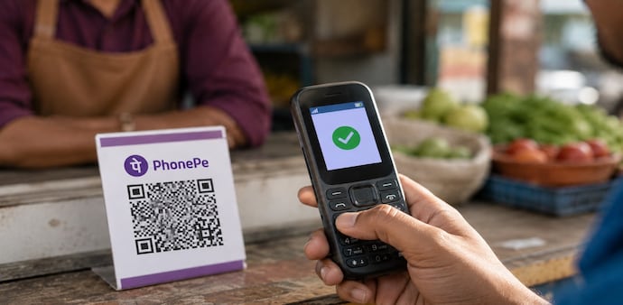 PhonePe UPI 123Pay launches for feature phones. PhonePe UPI 123Pay launches for feature phones.