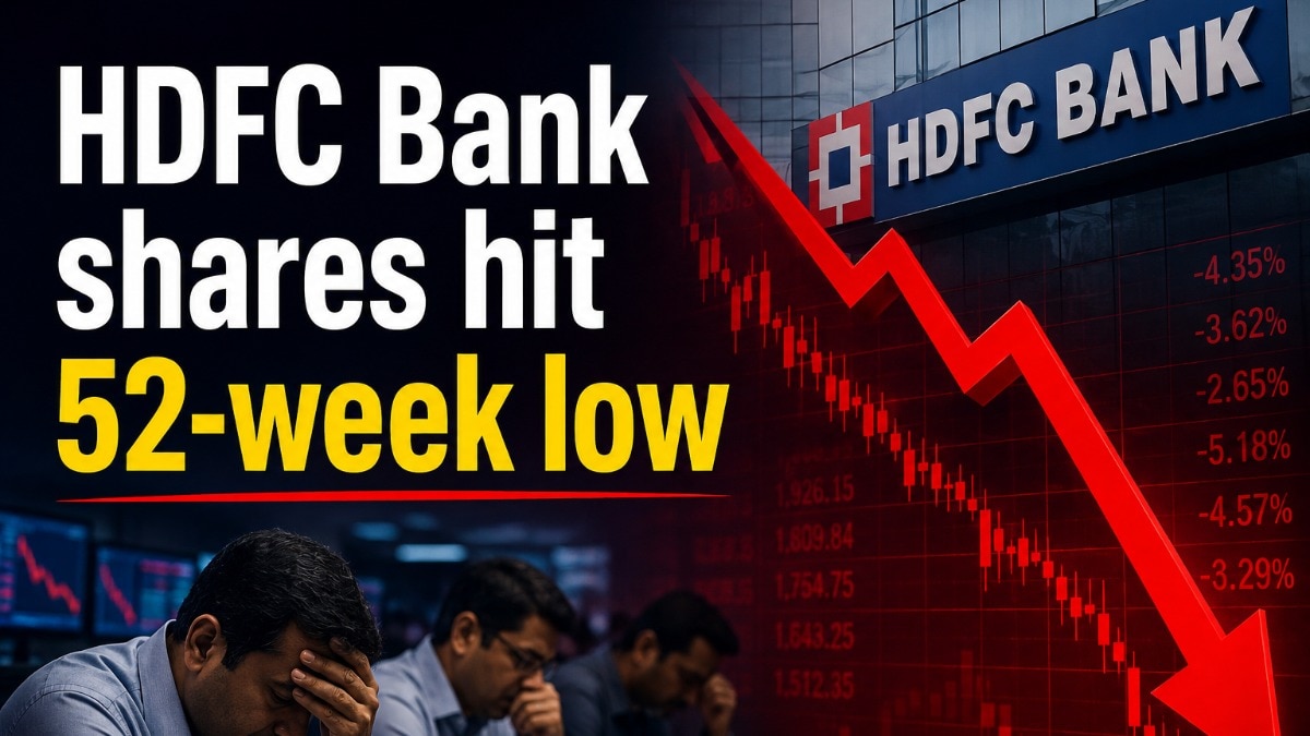 HDFC Bank share price: The trend has been extremely bearish for the banking stock, which trades below the 10 day, 20 day, 30 day, 50 day, 100 day, 150 day and 200 day simple moving averages. 