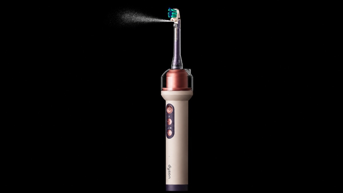 Dyson expands into oral care: Electric toothbrush with CameraJet targets gaps and plaque