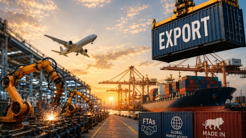 The broader shift in the global economic order is creating an opportunity for India to strengthen its position as a manufacturing and export hub.
