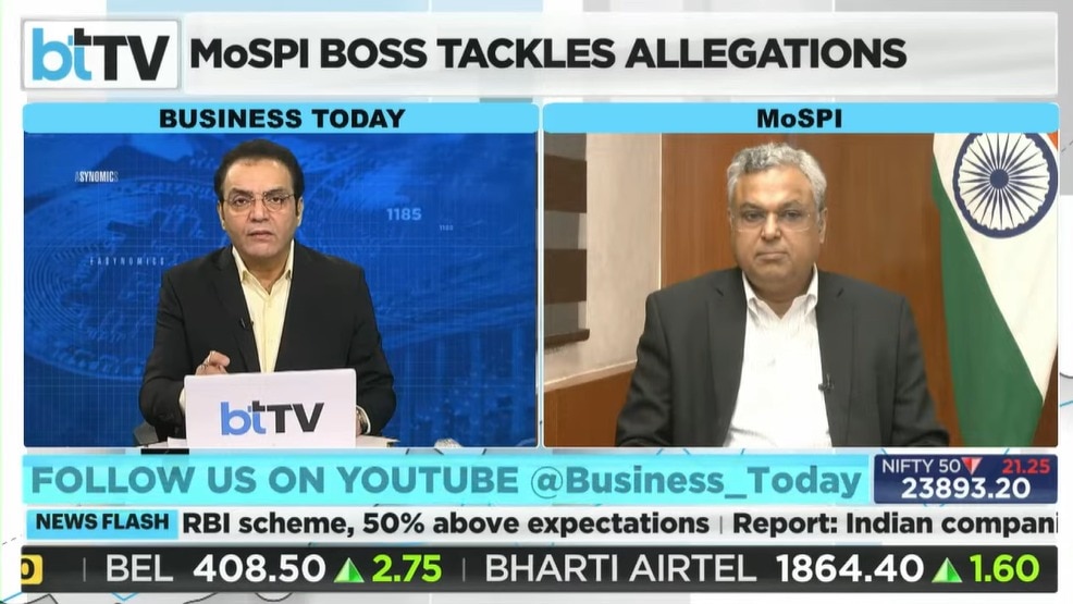 MoSPI secretary says an incredible amount of work goes into preparing the GDP data