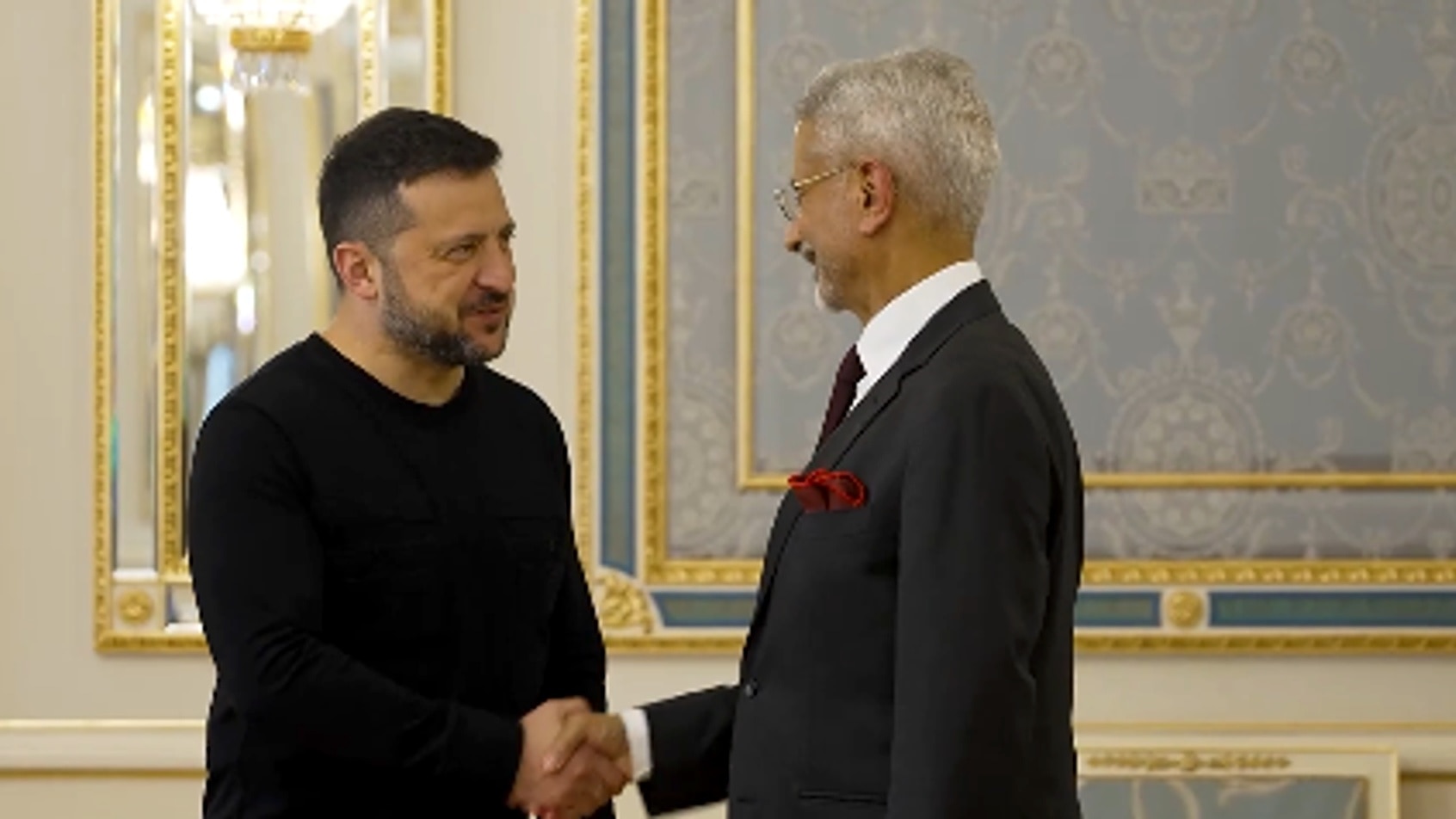 Zelensky said he and Jaishankar also discussed the situation in the Black Sea, including threats to civilian shipping. (Picture credit : X)