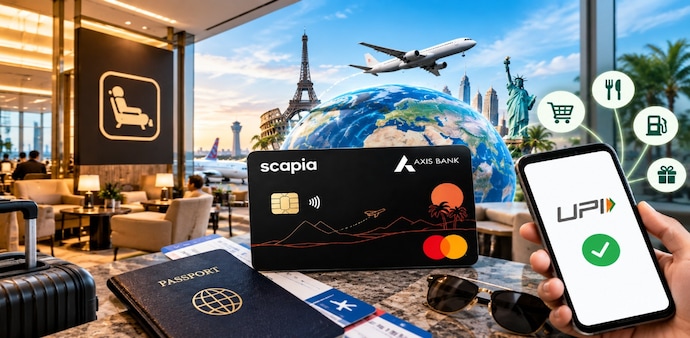 Axis Bank and travel fintech Scapia have launched the Scapia Axis Bank Credit Card Axis Bank and travel fintech Scapia have launched the Scapia Axis Bank Credit Card