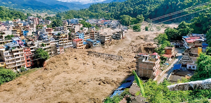 Nepal floods Nepal floods