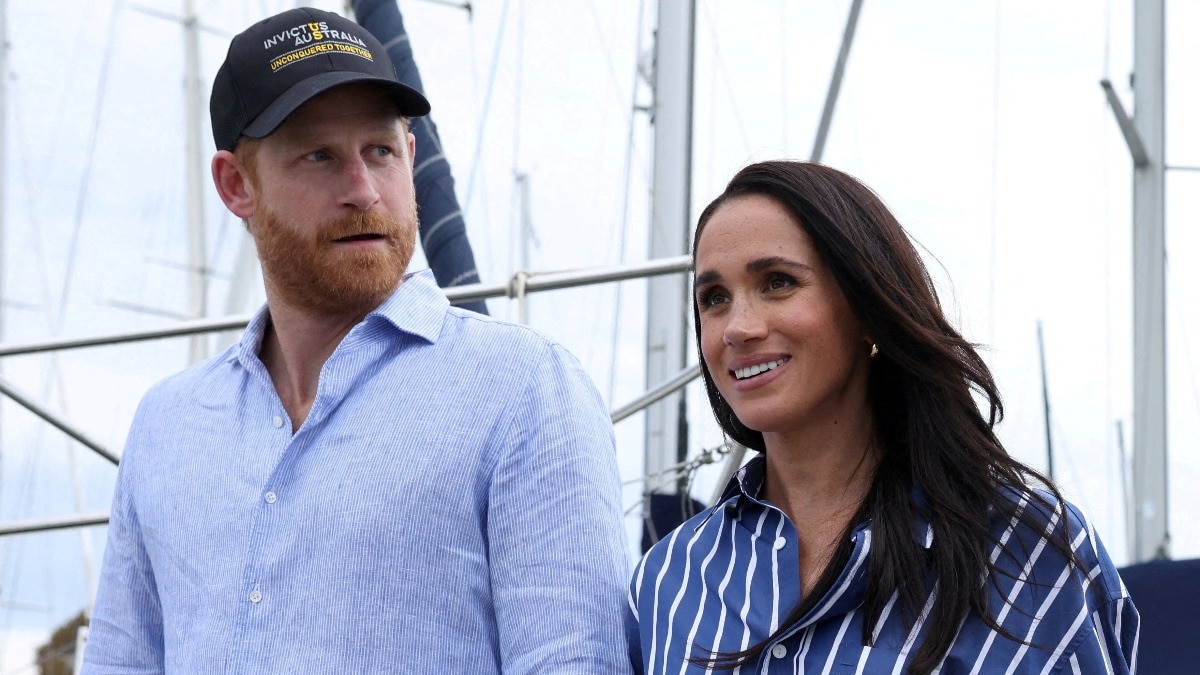 Harry and Meghan's departure from royal life in the UK was announced in 2020.