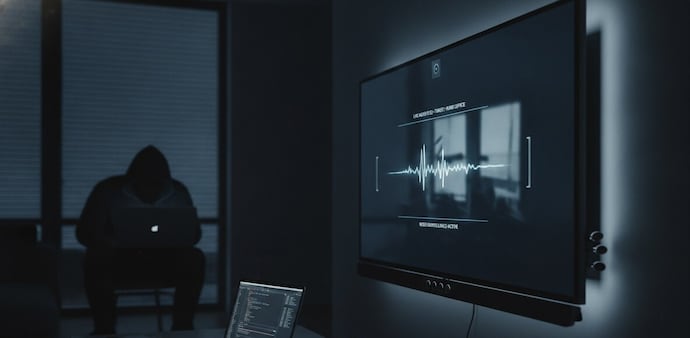 LG smart TV running webOS can be leveraged to spy on users and map private home networks. LG smart TV running webOS can be leveraged to spy on users and map private home networks.