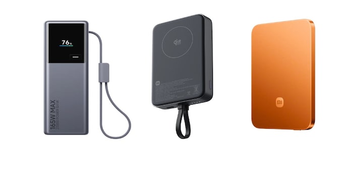 Xiaomi launches three power banks in India, staring at just Rs 3,699. Xiaomi launches three power banks in India, staring at just Rs 3,699.