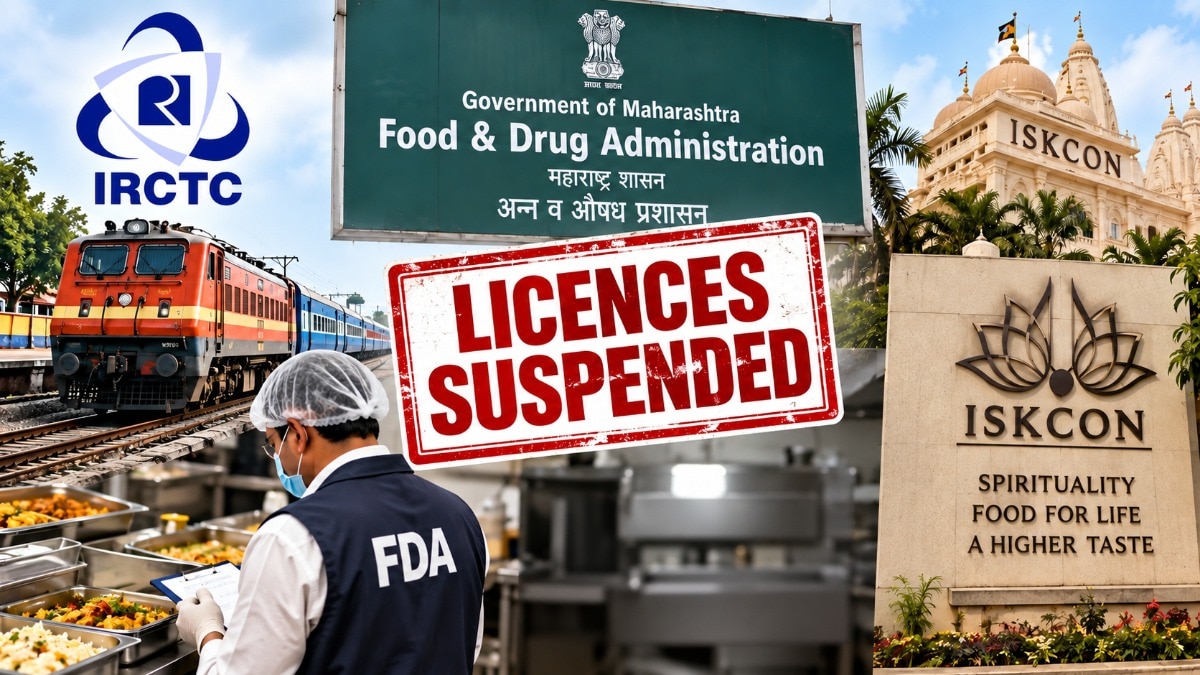 Maharashtra FDA suspends licences of IRCTC supplier, 3 ISKCON outlets