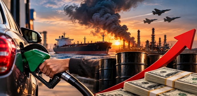 The average price of a gallon of diesel is now $5.90, up from $3.76 when the war started. The average price of a gallon of diesel is now $5.90, up from $3.76 when the war started.