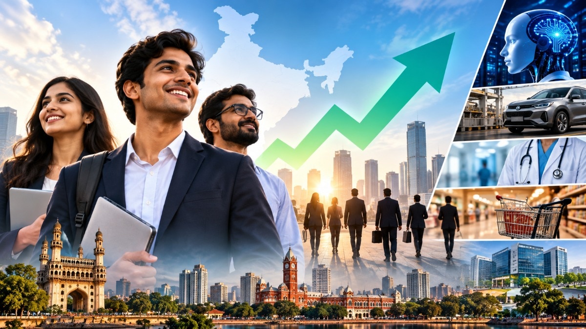 For people at the start of their careers, the latest numbers offer some positive signs. (AI generated image)
