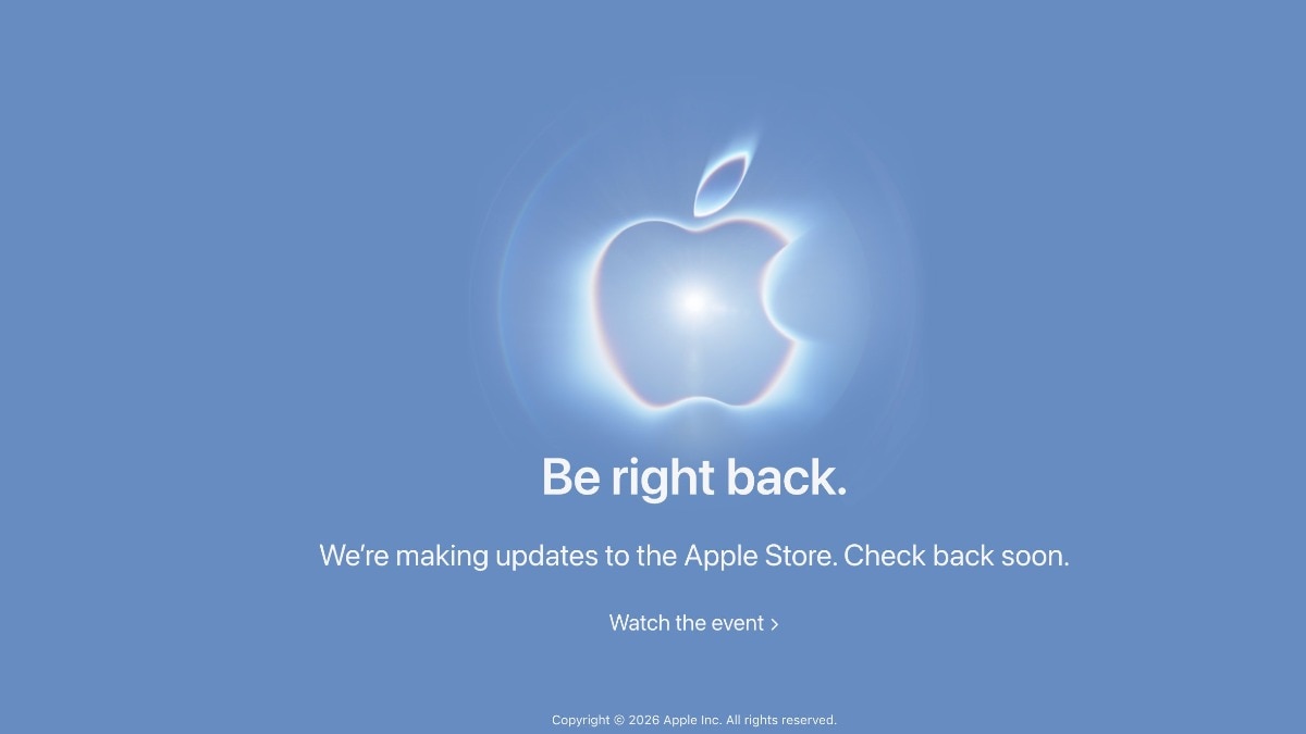 Apple's online store goes down just hours ahead of its much-anticipated “Surprise and Shine” event