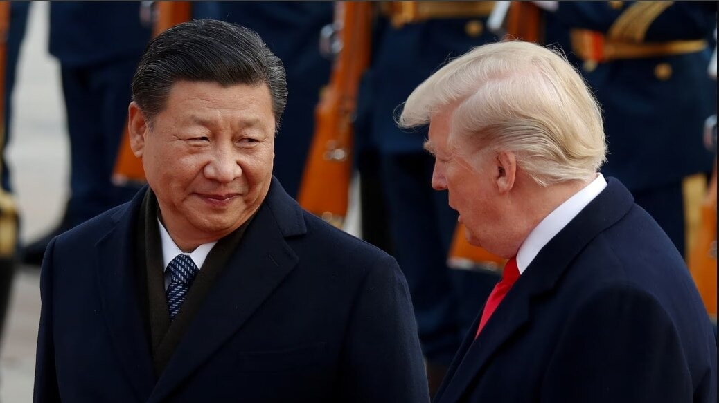 Trump says the US and China both spy on each other