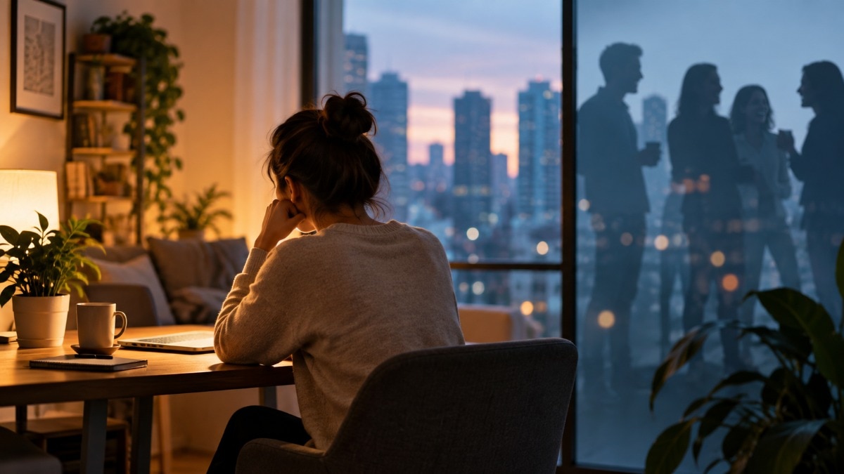 The takeaway is not necessarily about choosing between home and office, but finding regular, meaningful human connection wherever work happens.( AI generated image)