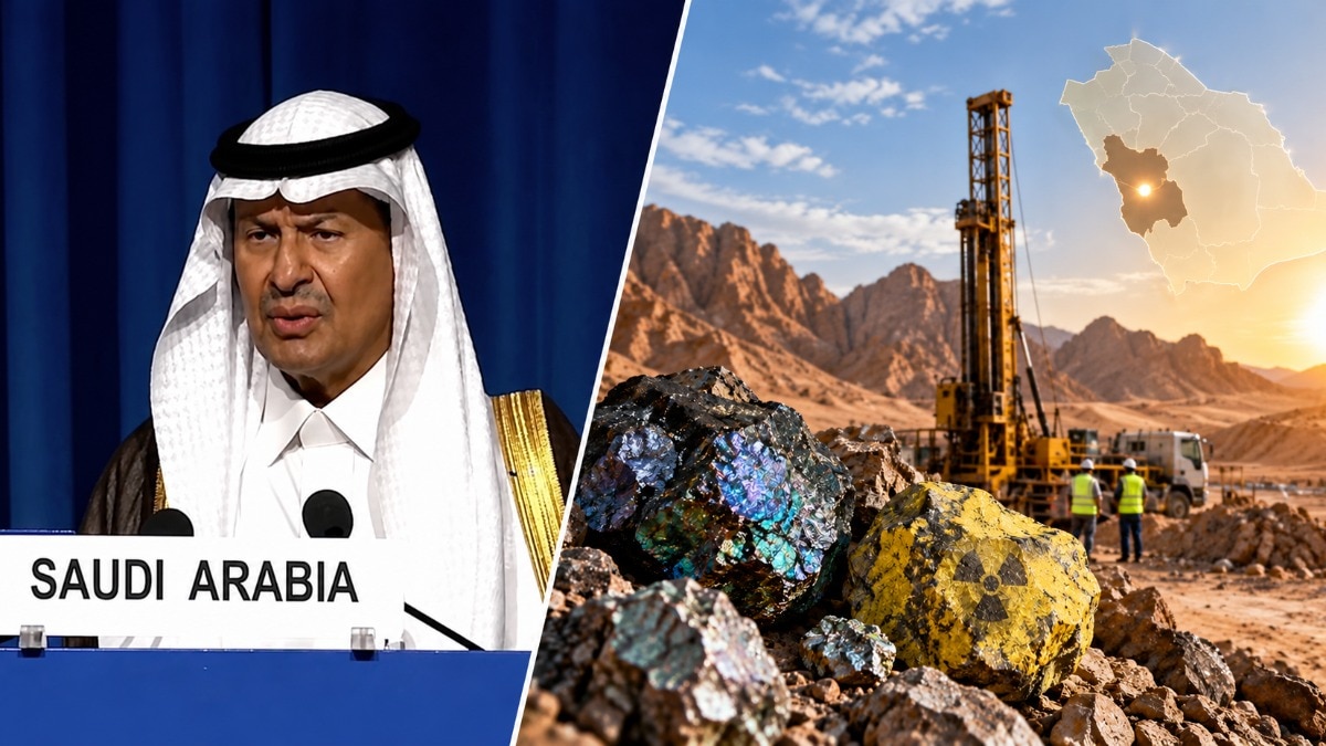 Saudi Arabia finds 110 million tonnes of ore rich in rare earths, uranium (Photo: AI generated)