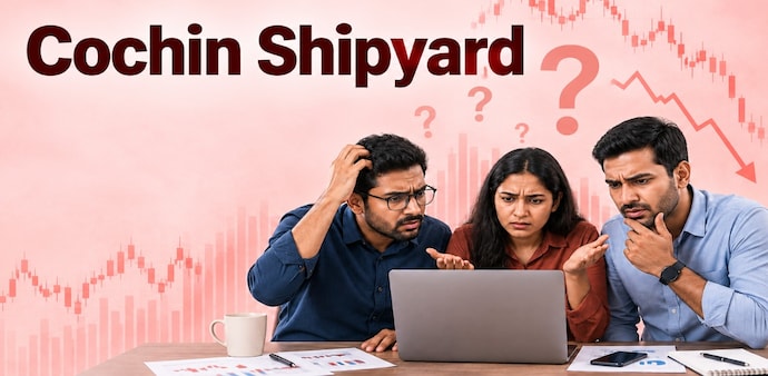 Cochin Shipyard shares are trading lower than the 5 day, 10 day, 20 day, 30 day, 50 day, 100 day, 150 day and 200 day moving averages. Cochin Shipyard shares are trading lower than the 5 day, 10 day, 20 day, 30 day, 50 day, 100 day, 150 day and 200 day moving averages.