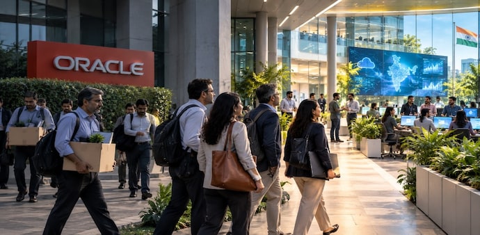 Tech layoffs continues as Oracle conducts second major round of layoffs. (AI generated image) Tech layoffs continues as Oracle conducts second major round of layoffs. (AI generated image)