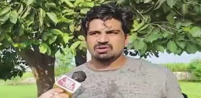 Kalyan Bainsla has denied deliberately ramming the bike, claiming he was unaware that a woman was riding it. Kalyan Bainsla has denied deliberately ramming the bike, claiming he was unaware that a woman was riding it.