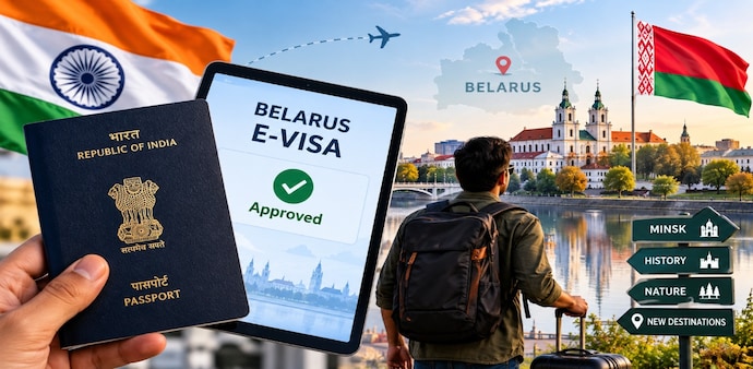 Belarus has added India to the list of countries whose citizens can obtain an electronic visa Belarus has added India to the list of countries whose citizens can obtain an electronic visa