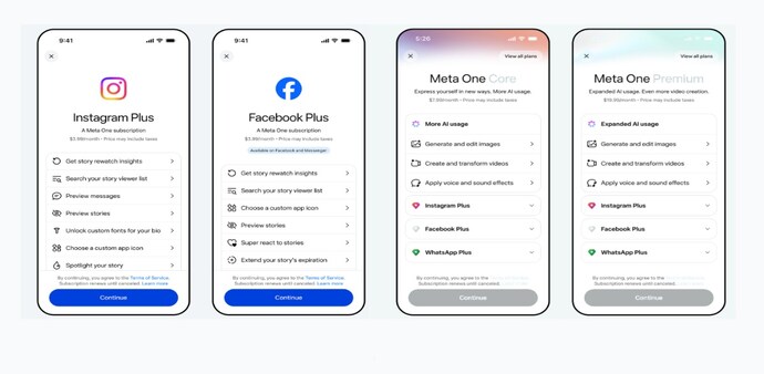 Meta says the core experience across its apps and Meta AI will remain free. The paid plans are intended to offer expanded usage and specialised features beyond the free experience. Meta says the core experience across its apps and Meta AI will remain free. The paid plans are intended to offer expanded usage and specialised features beyond the free experience.