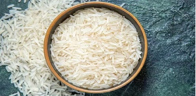 Basmati now costs around Rs 100 per kg, up from about Rs 85 per kg a year ago. Basmati now costs around Rs 100 per kg, up from about Rs 85 per kg a year ago.