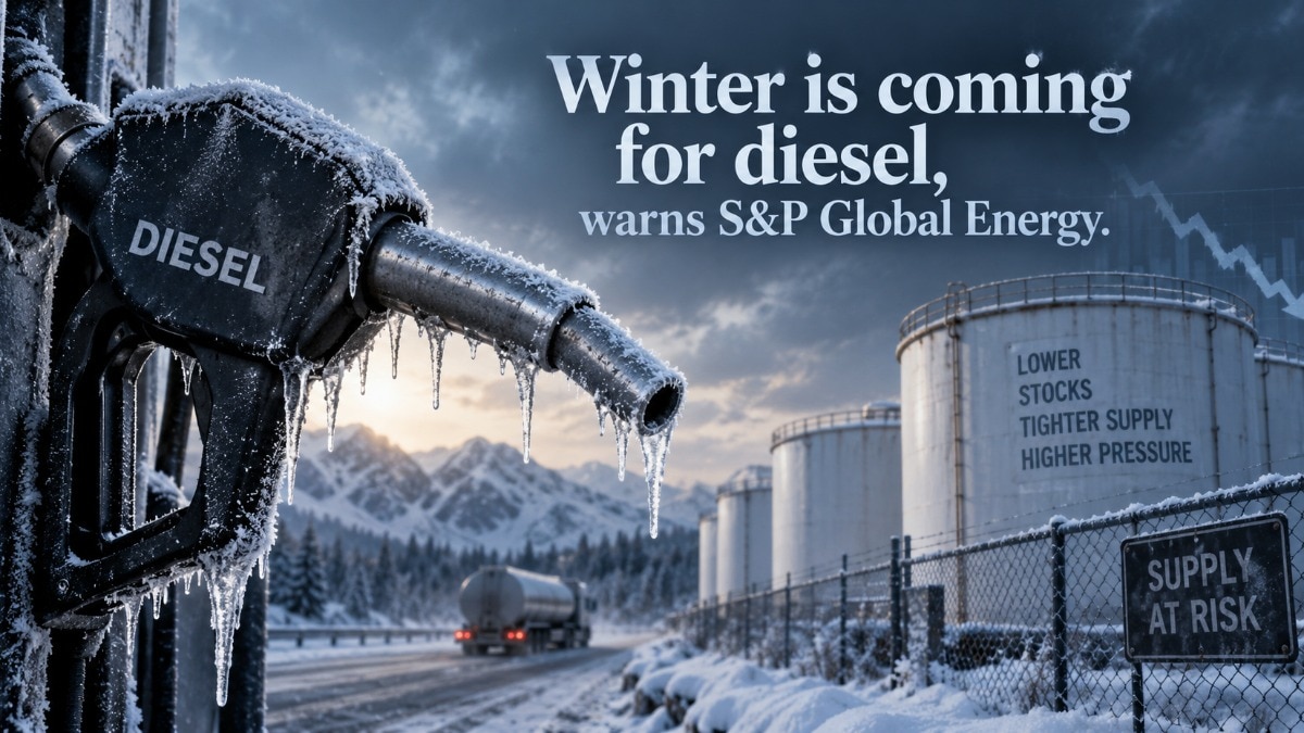 Winter is coming for diesel, warns S&P Global Energy