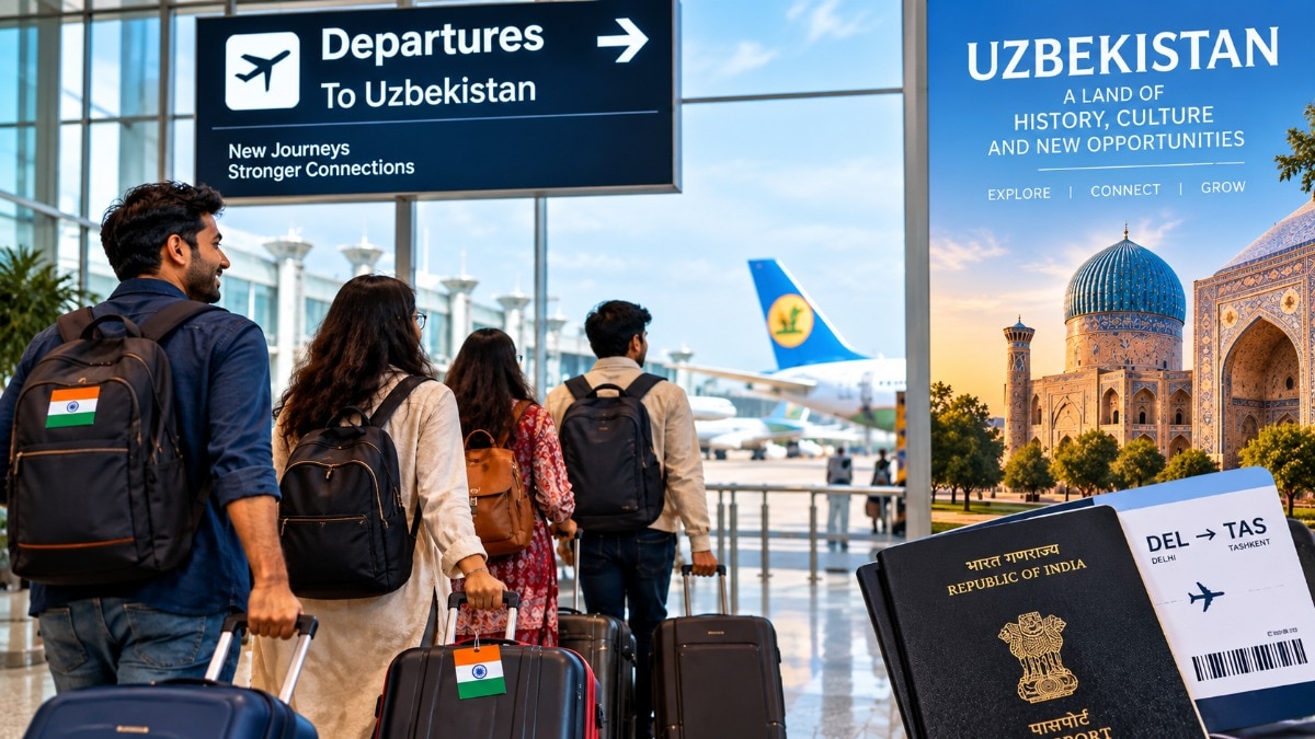 Indians travelling to Uzbekistan