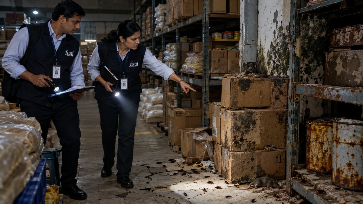 Dead rodents, cockroaches found at food unit: FSSAI orders immediate shutdown over safety risks