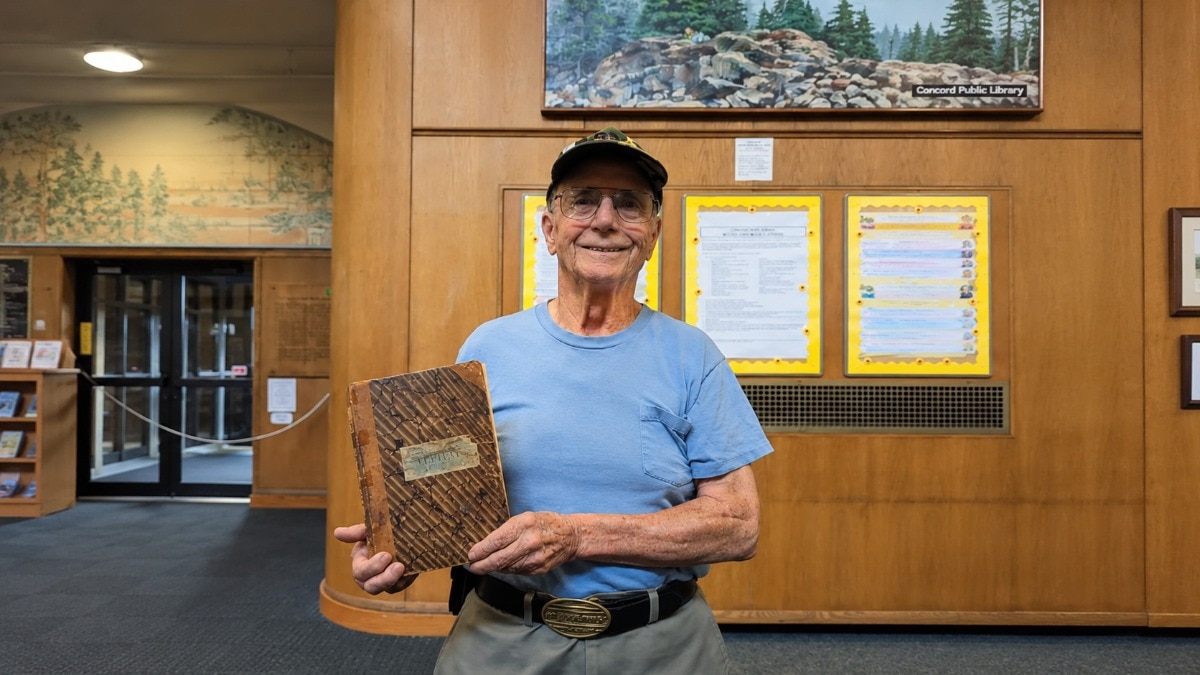 Magazine borrowed from a New Hampshire public library in the 19th century has finally made its way back home
