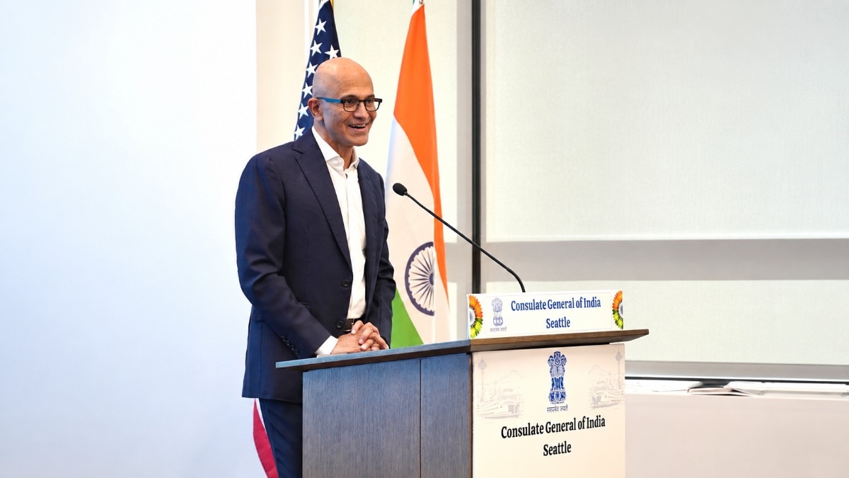 Satya Nadella highlights India’s AI talent, sees massive developer community emerging by 2030