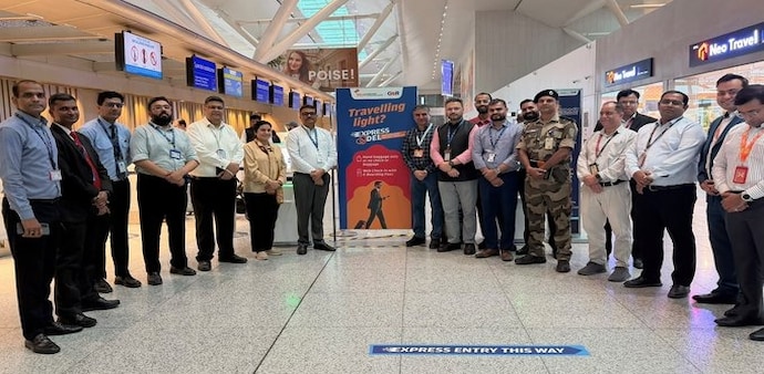 Delhi Airport has introduced Express@DEL, a dedicated entry facility for passengers Delhi Airport has introduced Express@DEL, a dedicated entry facility for passengers