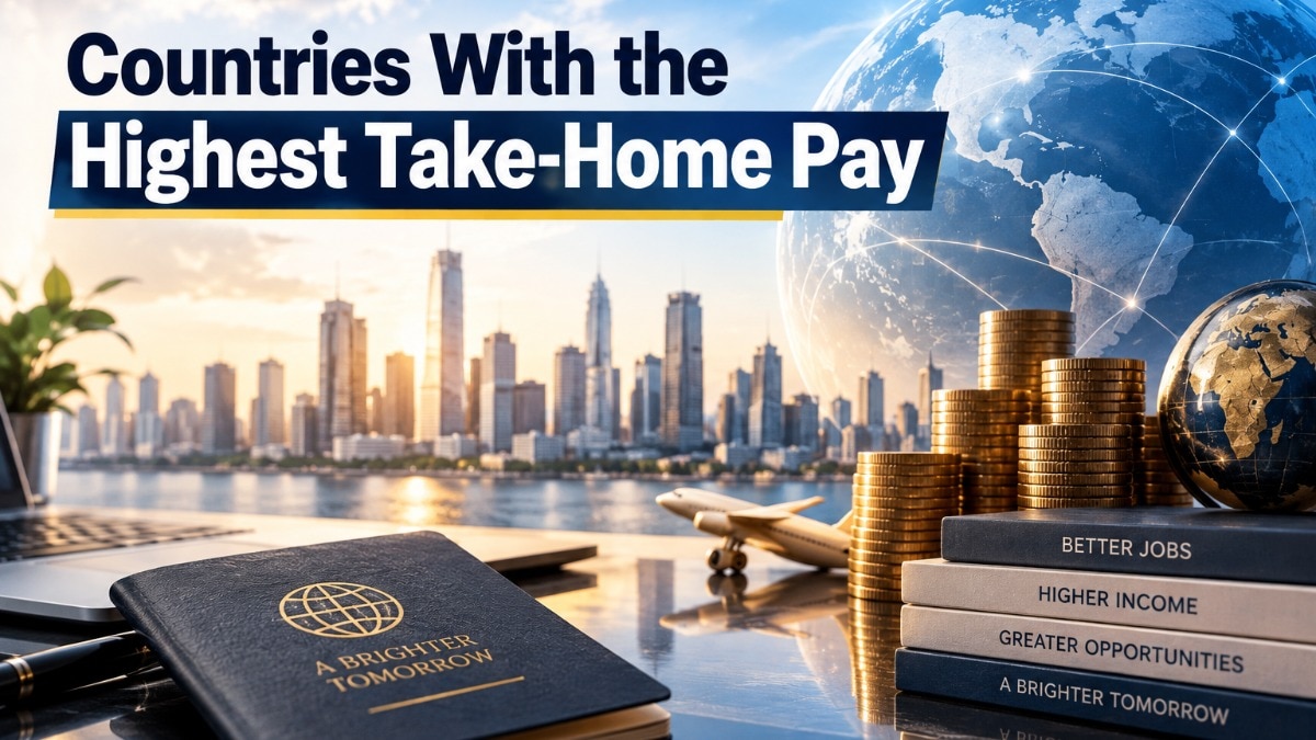 Countries with the highest take-home pay