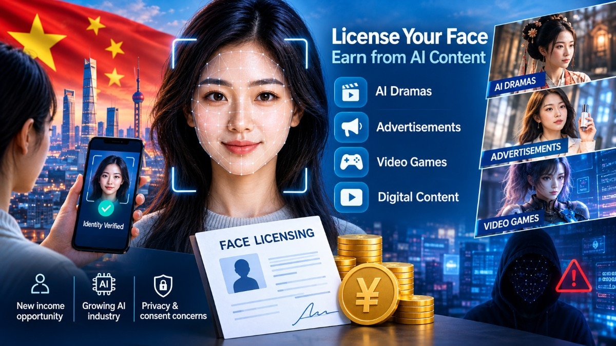 China’s new AI economy: People are licensing their faces and earning up to ₹15 lakh
