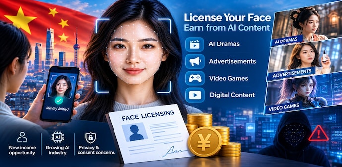 China’s AI Boom Turns Human Faces Into a New Source of Income China’s AI Boom Turns Human Faces Into a New Source of Income