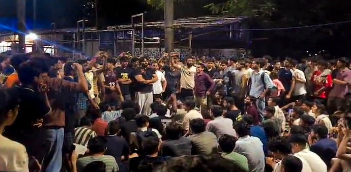IIT Bombay students protest after a 22-year-old student dies of suicide IIT Bombay students protest after a 22-year-old student dies of suicide