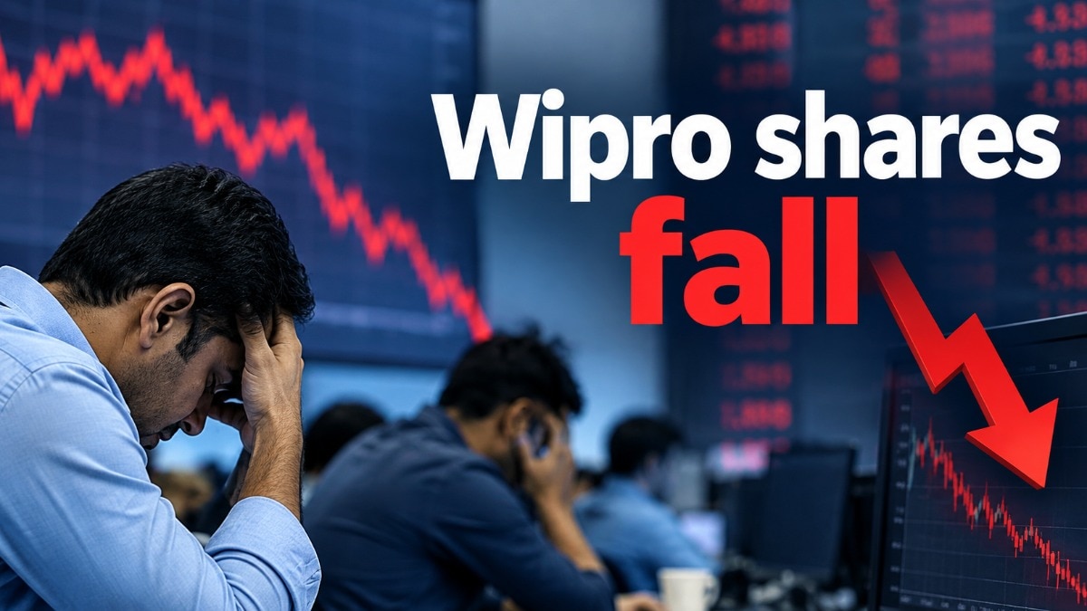 Wipro shares are trading lower than the 5 day, 10 day, 20 day, 30 day, 50 day, 100 day, 150 day and 200 day moving averages. 