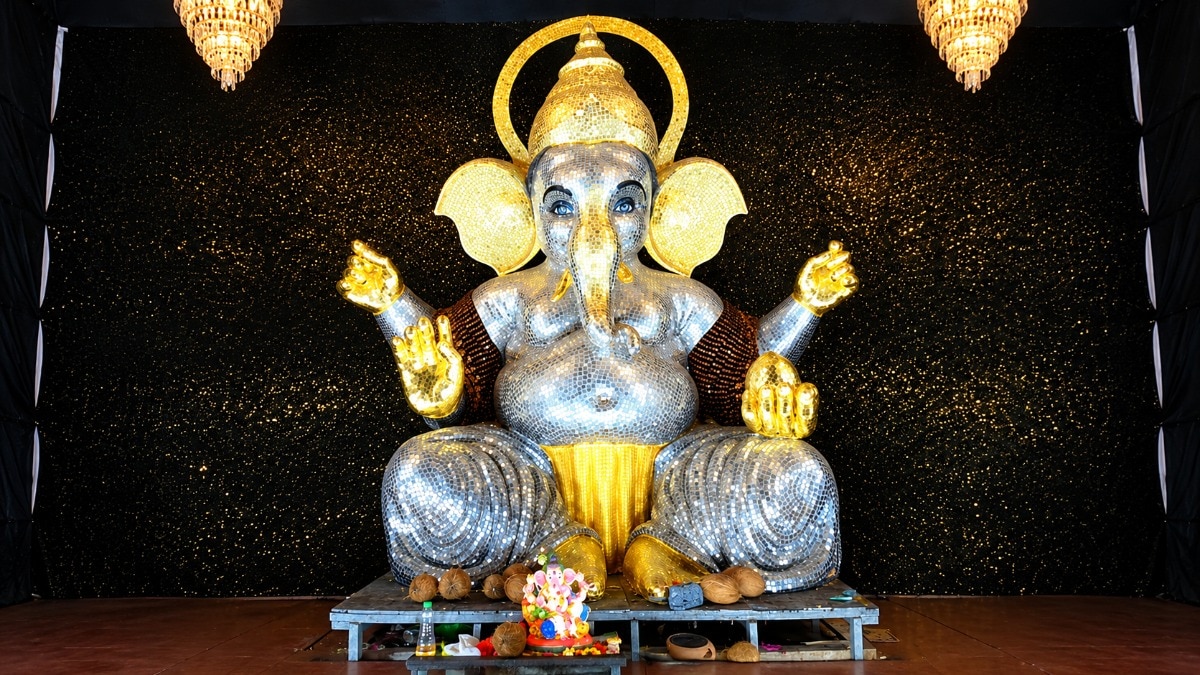 From ₹1 to ₹20: How 50,000 coins transformed a Ganesh idol into Raipur’s festive attraction