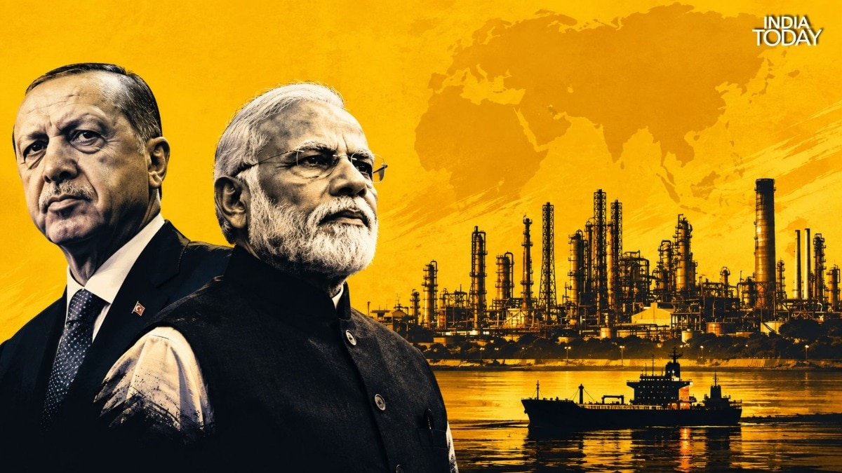 Trade between India and Turkey functions through pragmatism even as both countries have persistent political and diplomatic friction. (Image design by AI)
