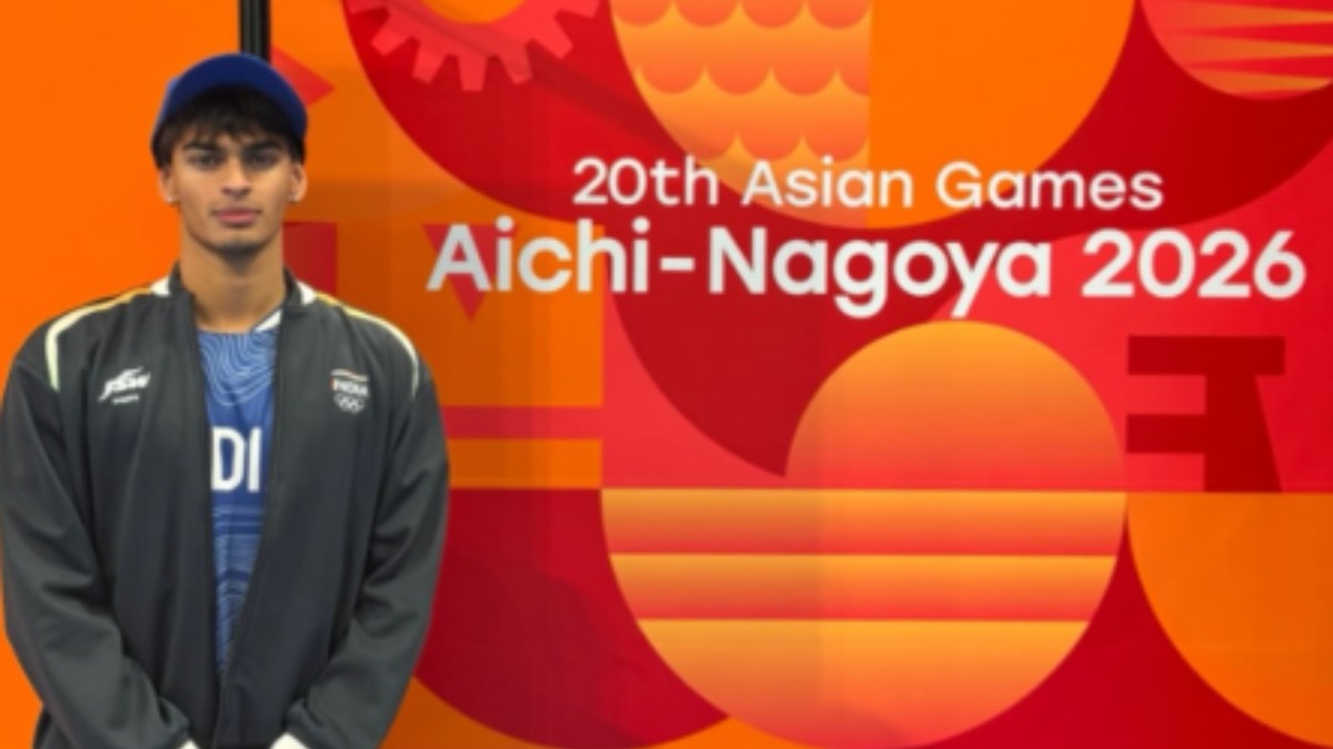 Vedaant’s official Asian Games selection also includes the men’s 200m backstroke, along with the 200m freestyle and 4x200m freestyle relay. (Source: Instagram/@vedaantmadhavan)