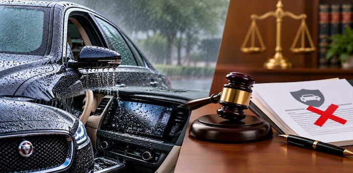 The man had insured his car under a private car insurance policy valid from November 29, 2020 to November 28, 2021. (AI generated image) The man had insured his car under a private car insurance policy valid from November 29, 2020 to November 28, 2021. (AI generated image)