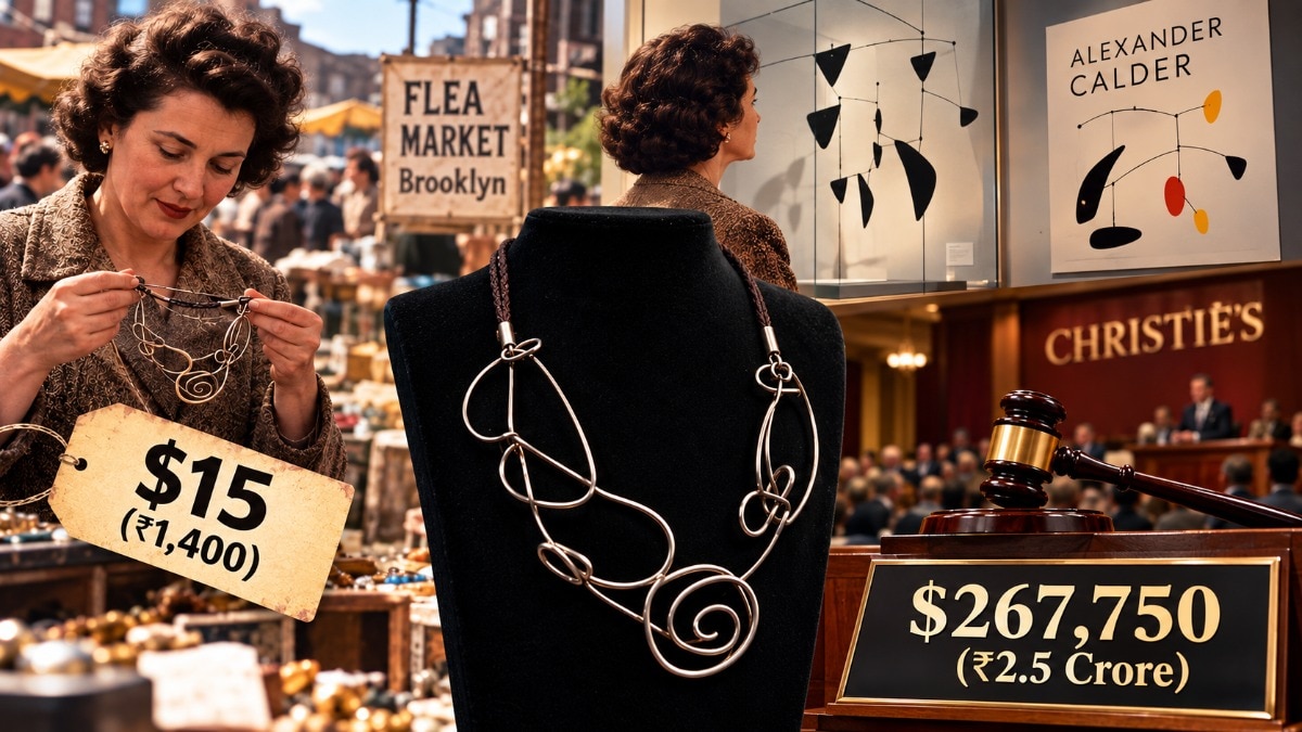 From Flea Market to Christie’s: ₹1,400 Necklace Sells for ₹2.5 Crore