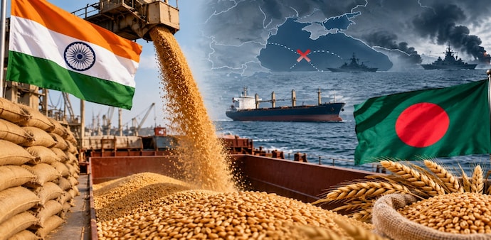 Bangladesh books 200,000 tonnes of Indian wheat (Photo: AI) Bangladesh books 200,000 tonnes of Indian wheat (Photo: AI)